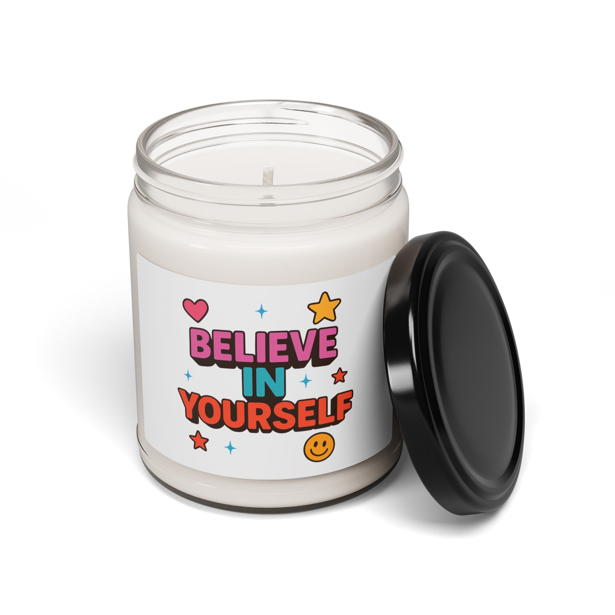 Uplifting Scented Candle, Motivational Gift for Home, Birthday, Encouragement, Self-Care, Inspirational Decor, Believe in Yourself