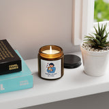 Healing Love Scented Soy Candle - Multi-Size Amber Jar