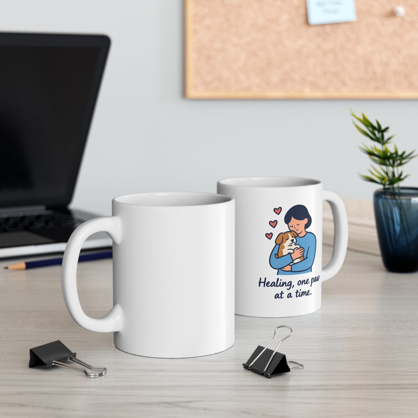 Inspirational Coffee Mug with Colorful Design
