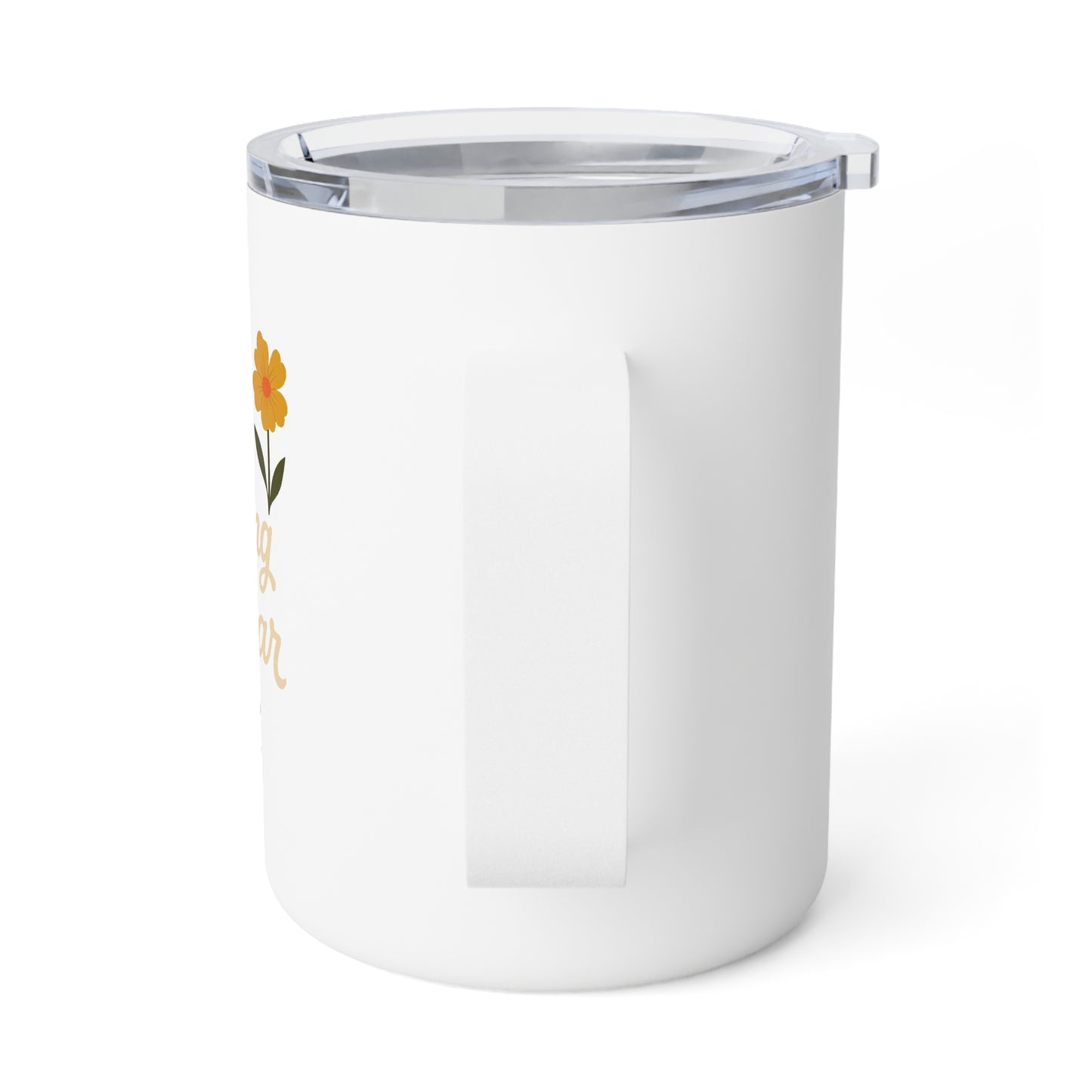 Floral Insulated Coffee Mug - 10oz