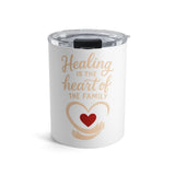 Heartfelt Healing Tumbler - 10oz Family Love Drinkware