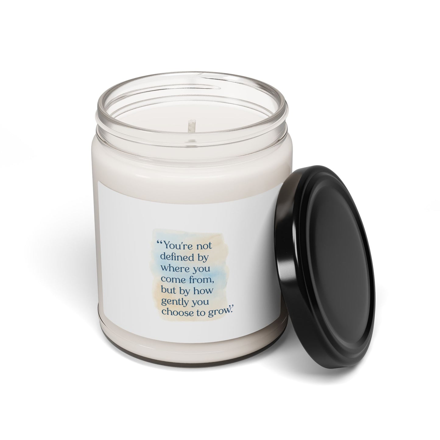 Inspirational Soy Candle 9oz — "You're Not Defined" Motivational Gift