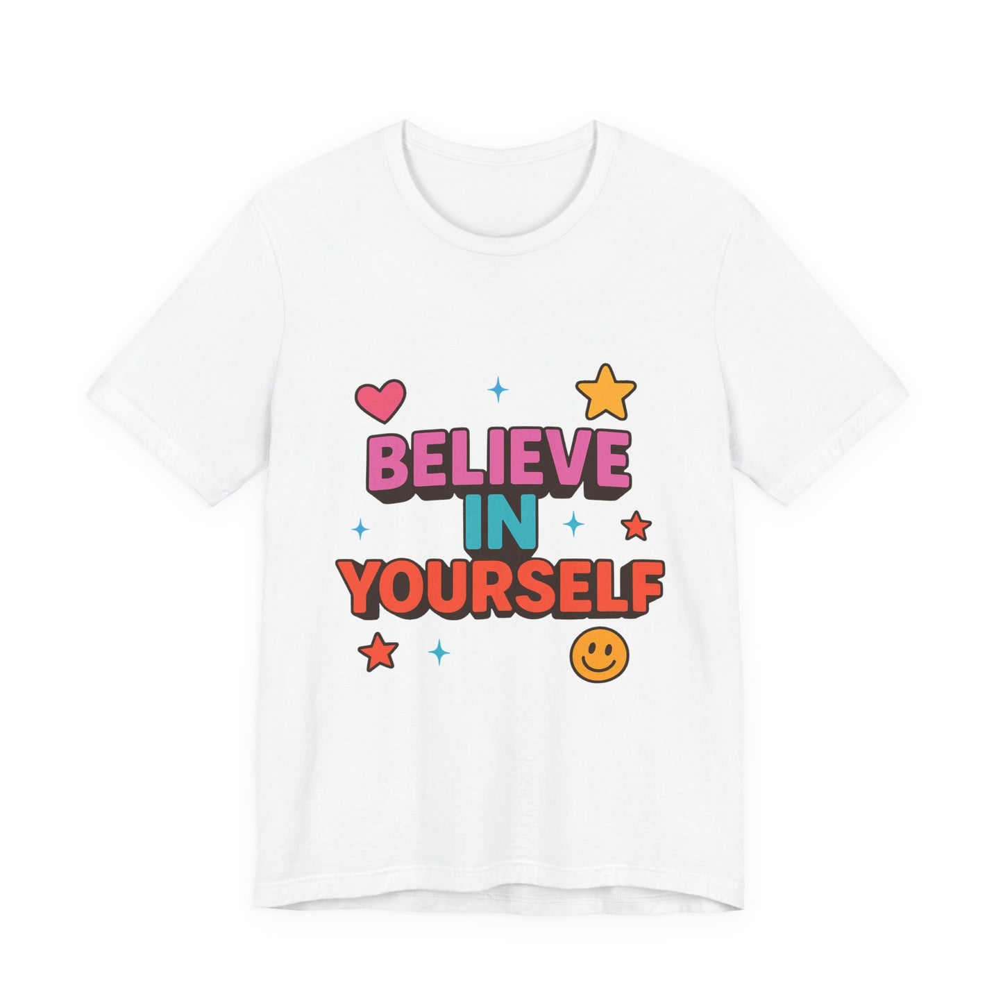Optimistic Belief Tee, Motivational T-Shirt, Positive Vibes Shirt, Unisex Graphic Tee, Gift for Friends, Uplifting Apparel