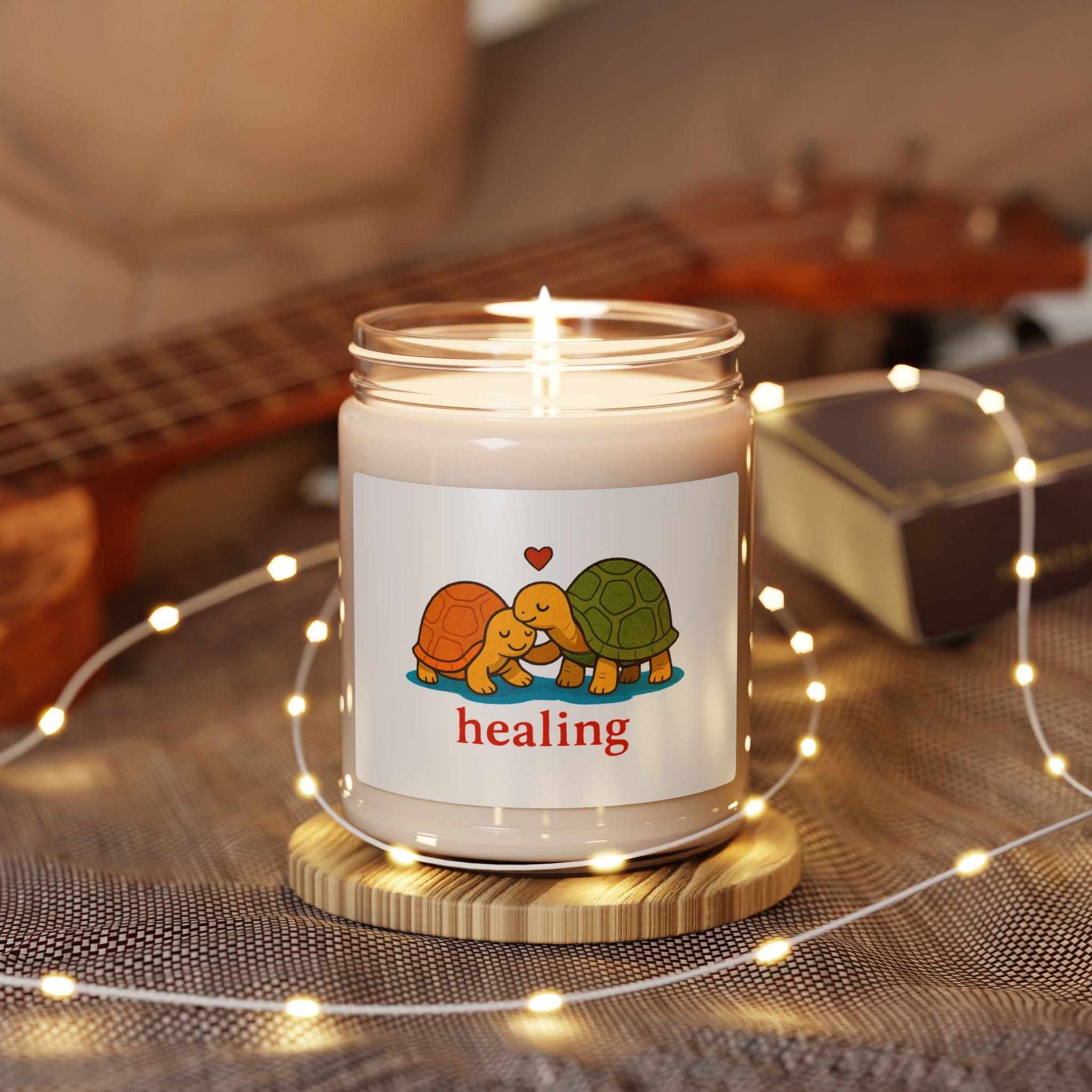 Healing Scented Soy Candle | Relaxing Aromatherapy, Home Fragrance, Gift for Wellness, Birthday, Self-Care