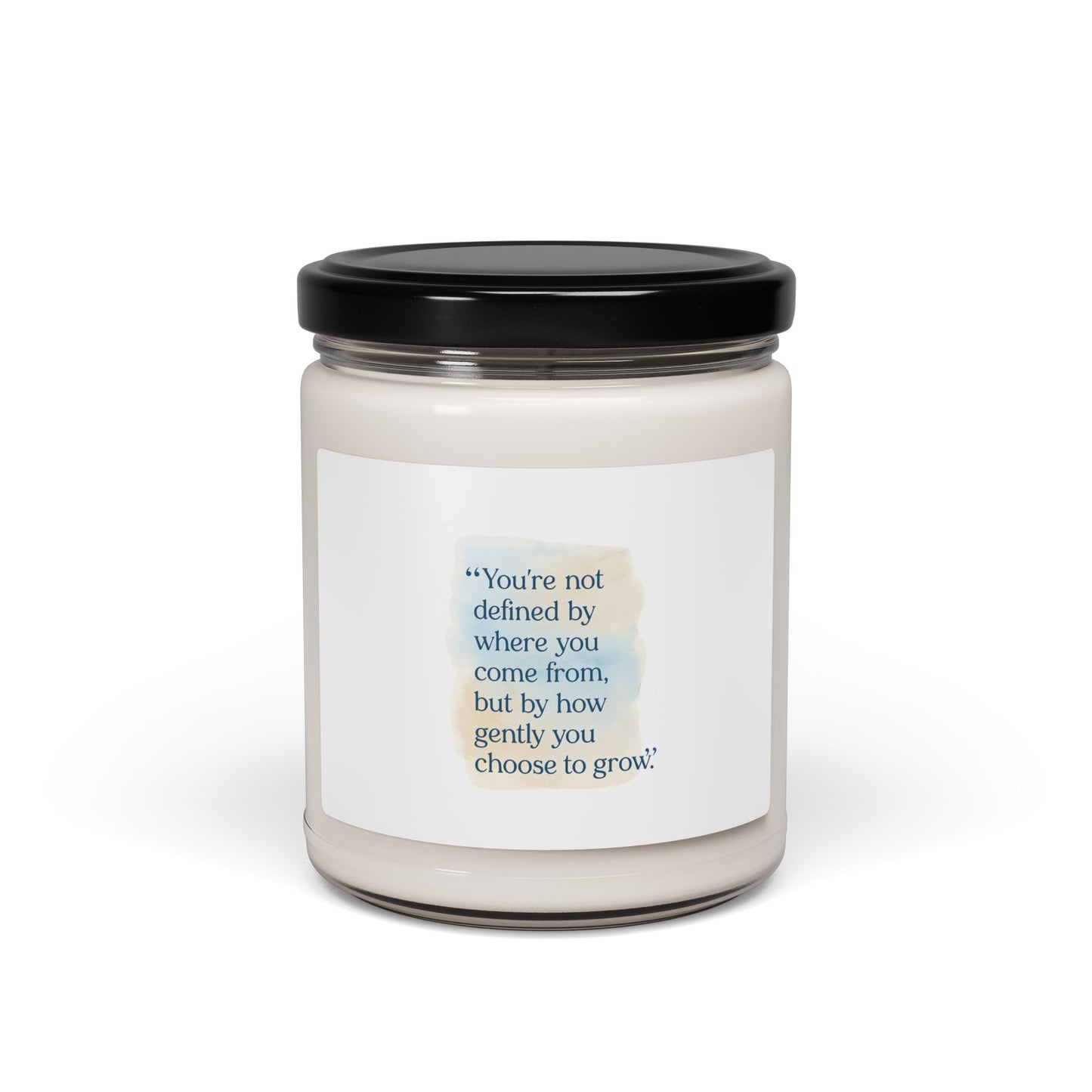 Inspirational Soy Candle 9oz — "You're Not Defined" Motivational Gift