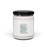 Inspirational Soy Candle 9oz — "You're Not Defined" Motivational Gift