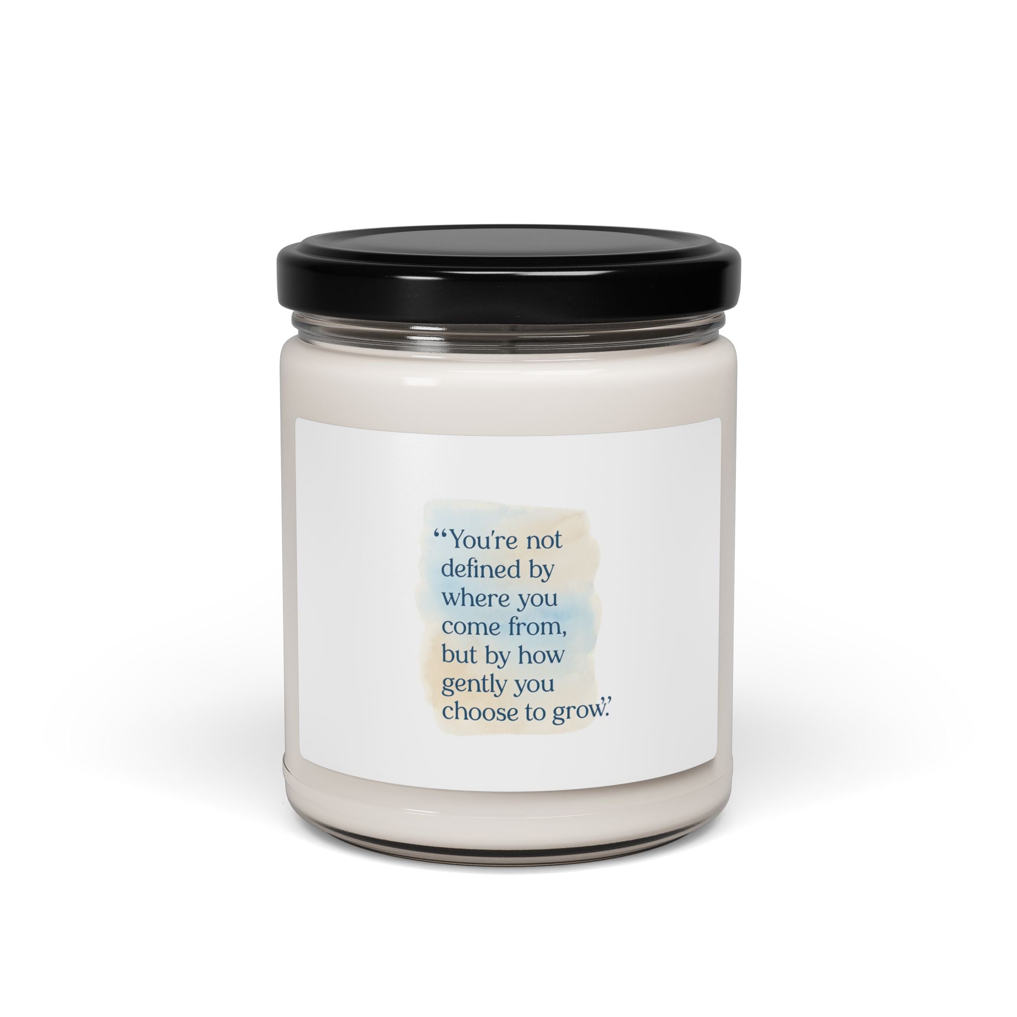 Inspirational Soy Candle 9oz — "You're Not Defined" Motivational Gift