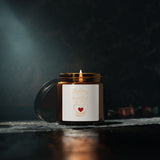 Healing Heart Soy Candle – Aromatic Amber Jar for Home & Gifts