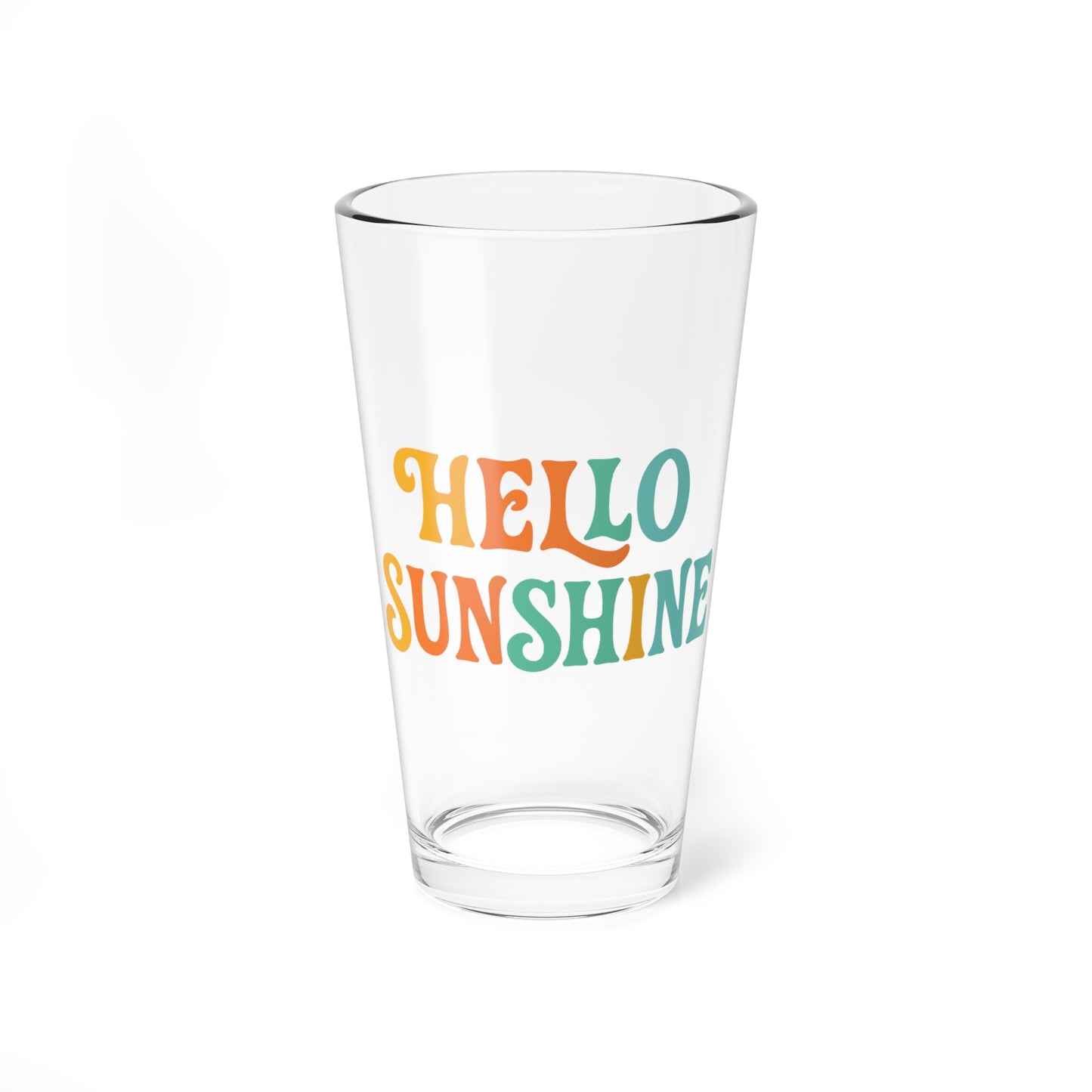 Hello Sunshine Mixing Glass - 16oz Decorative Drinkware
