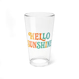 Hello Sunshine Mixing Glass - 16oz Decorative Drinkware