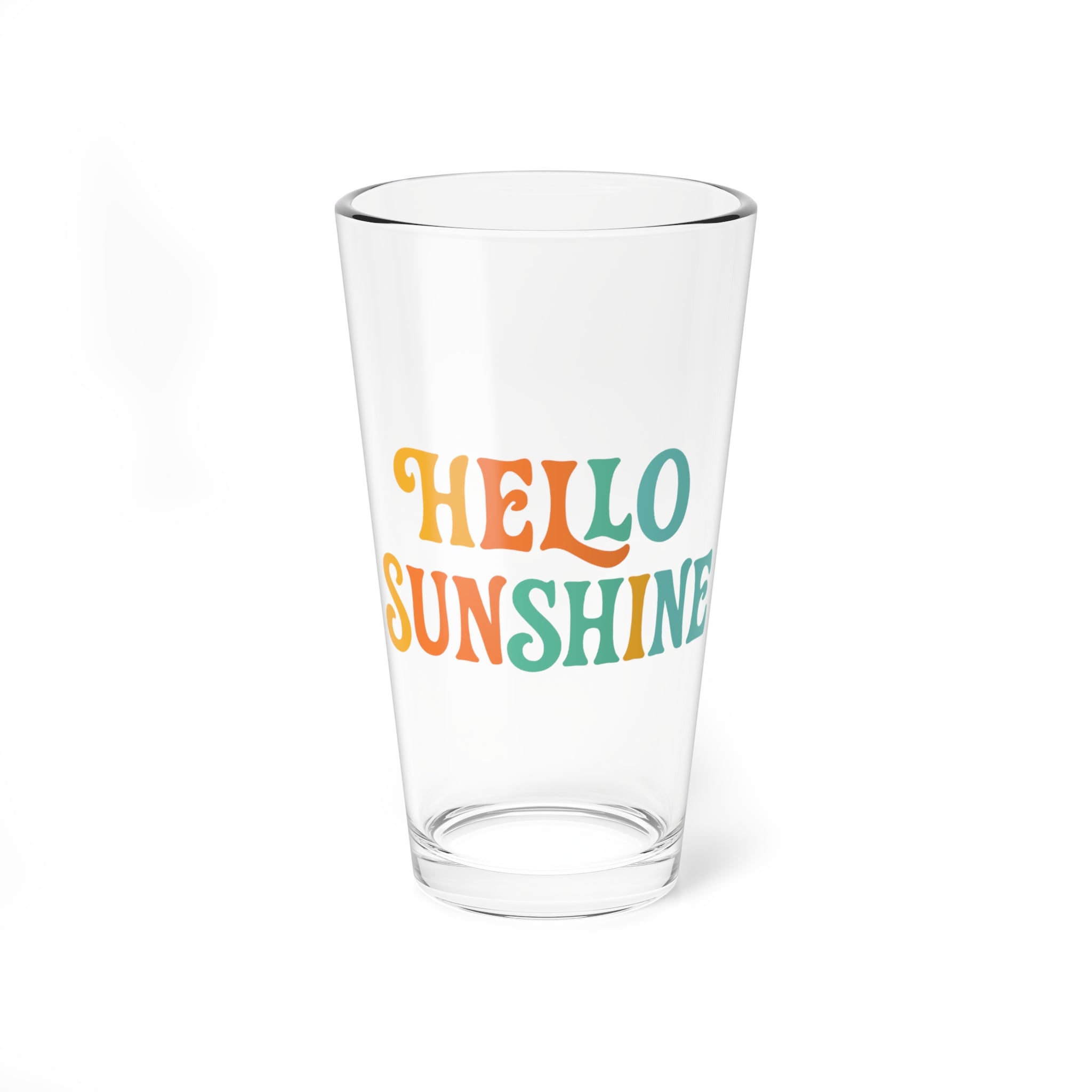 Hello Sunshine Mixing Glass - 16oz Decorative Drinkware