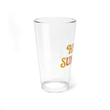 Hello Sunshine Mixing Glass - 16oz Decorative Drinkware