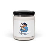 Healing Paw Print Scented Soy Candle - 9oz