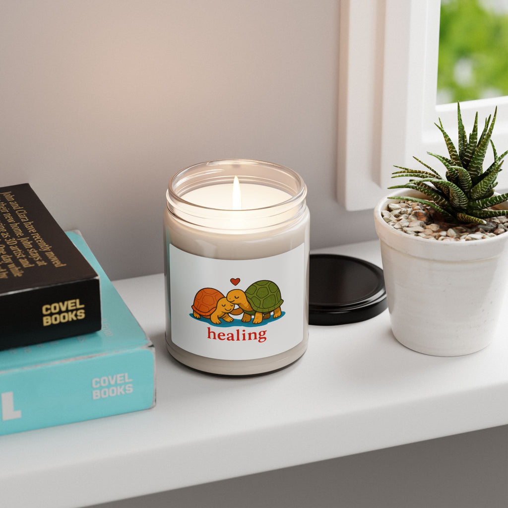 Healing Scented Soy Candle | Relaxing Aromatherapy, Home Fragrance, Gift for Wellness, Birthday, Self-Care