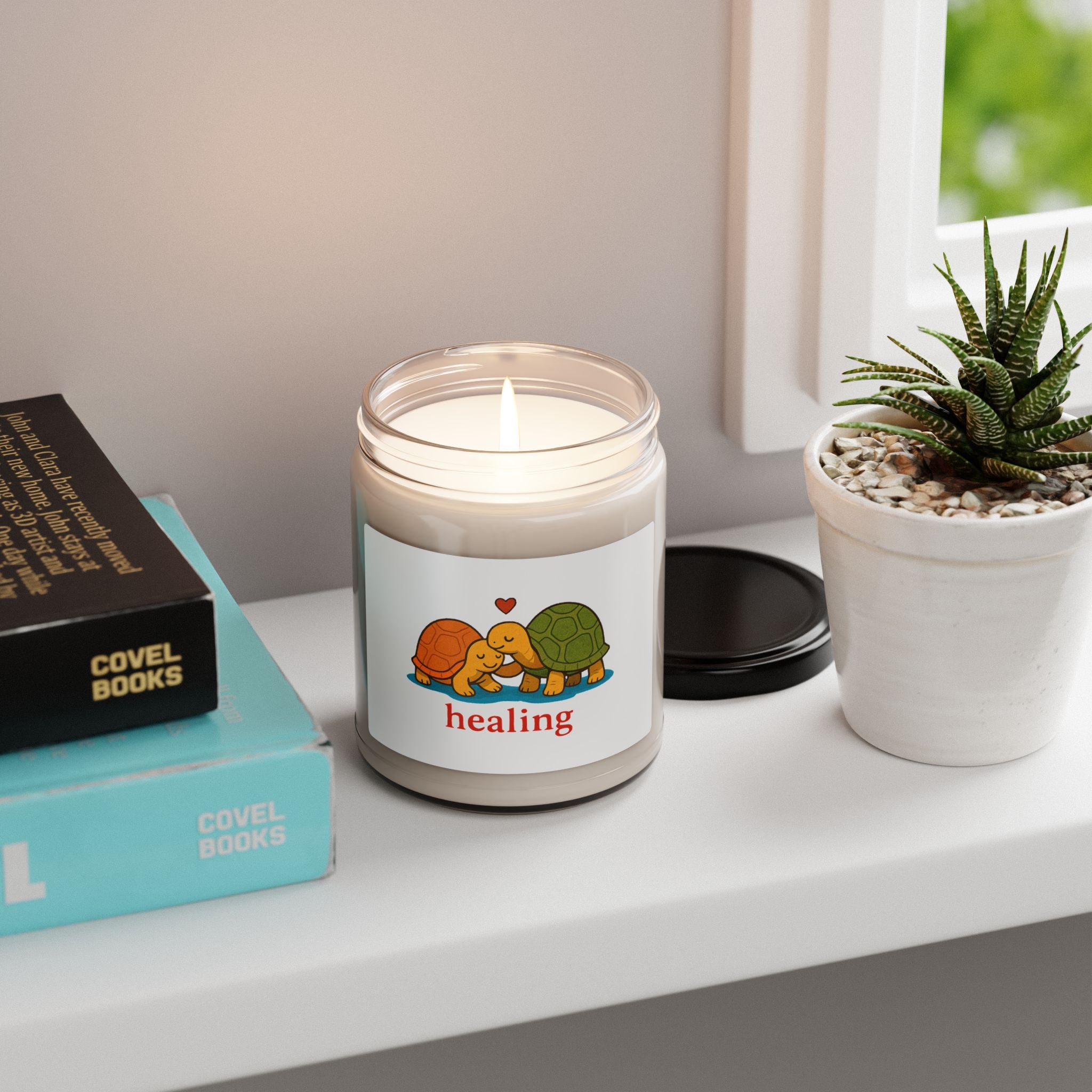 Healing Scented Soy Candle | Relaxing Aromatherapy, Home Fragrance, Gift for Wellness, Birthday, Self-Care