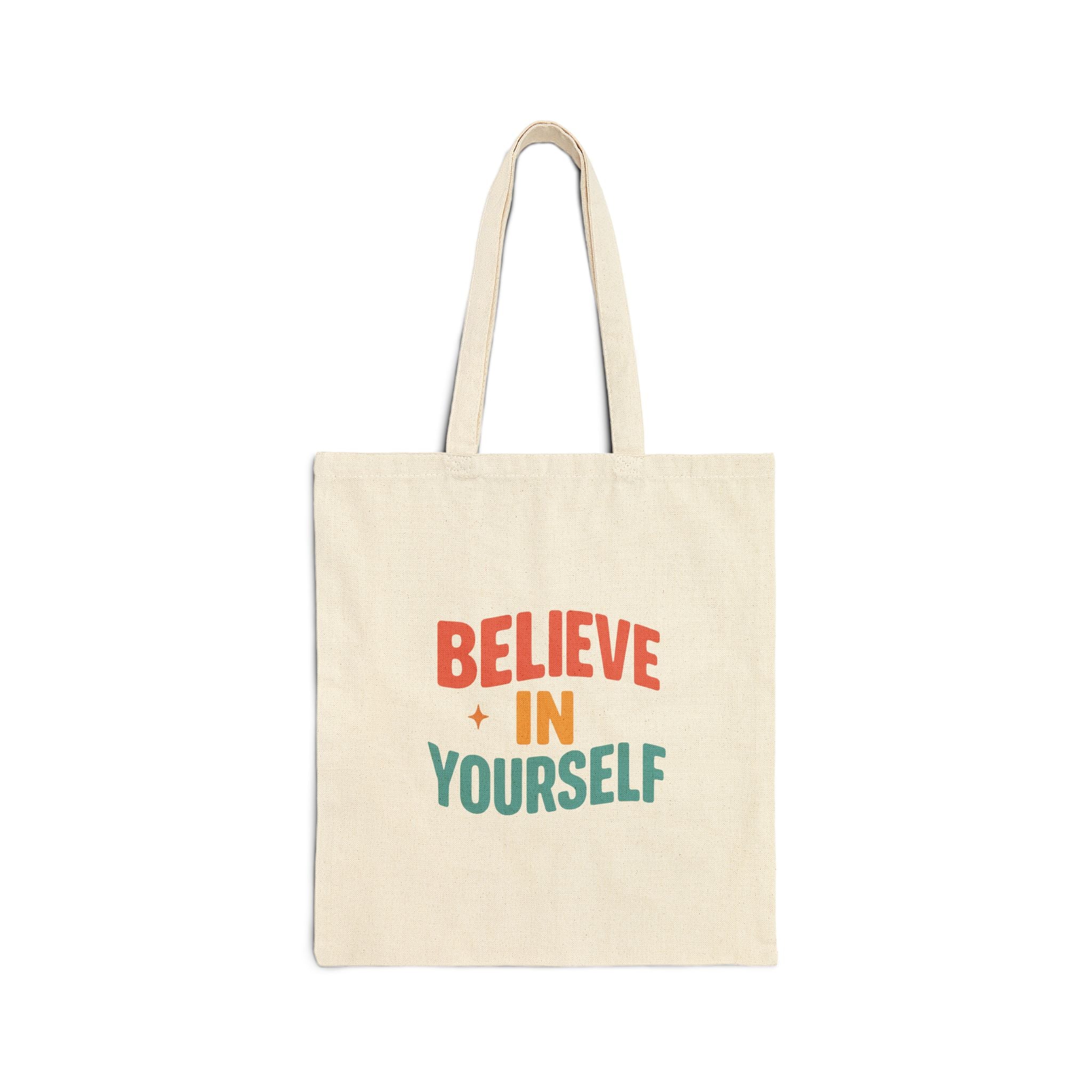Believe in Yourself Tote Bag - Inspirational Cotton Canvas Bag, Eco-Friendly Shopper, Motivational Gift, Everyday Carryall, Reusable [...]