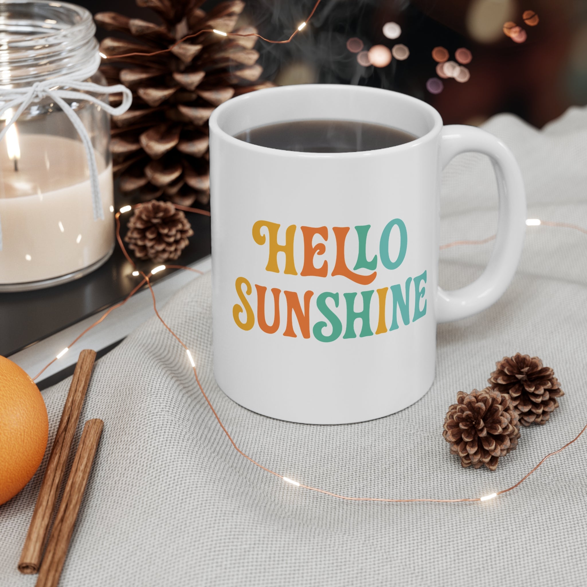Sunny Vibes Coffee Mug - 11oz
