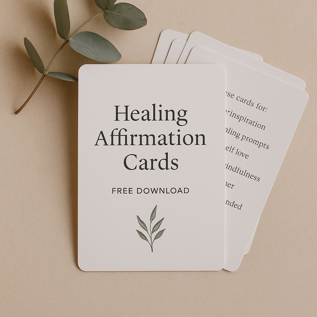 Healing Affirmations Cards